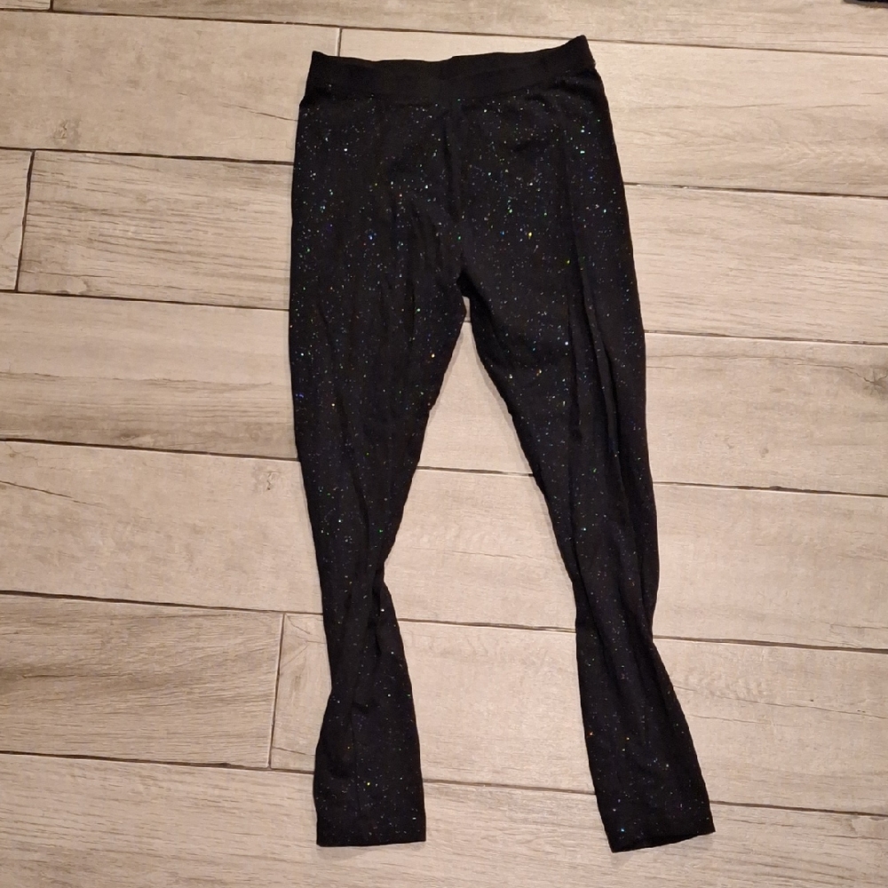🦔cat & Jack Sparkly Black Leggings🐧